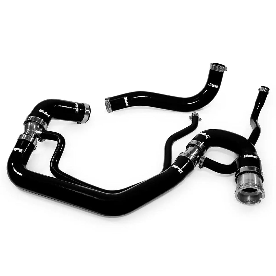 PPE Silicone Coolant Hose Kit Upper and Lower 2006-2010 GM 6.6L Duramax Black