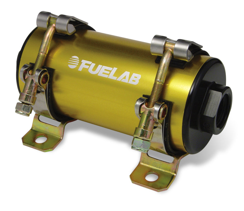Fuelab Prodigy High Power EFI In-Line Fuel Pump 1800 HP - Gold