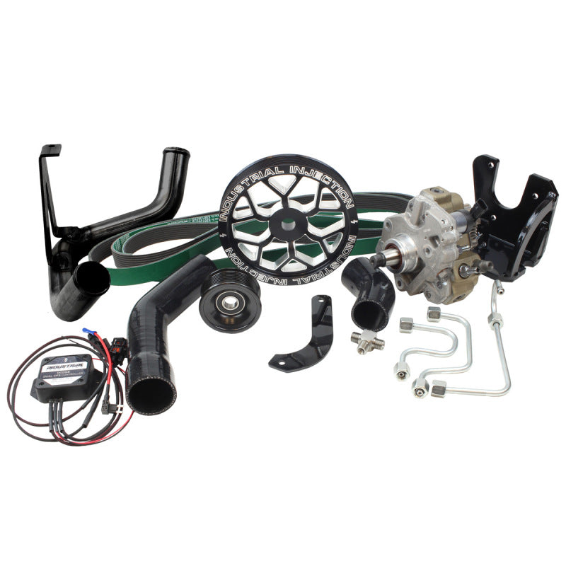 Industrial Injection 2003-2014 Dodge 5.9L CR Dual CP3 Kit Dodge 1200+ HP with Pump