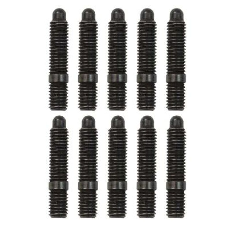 Moroso Bullet Nose Black Oxide Studs - M8 x 1.25 x 41mm (10 Pack)