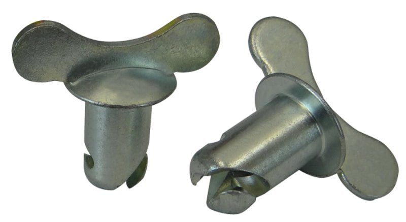 Moroso Quick Fastener - Butterfly Head - 7/16in x .550in - Steel - 10 Pack