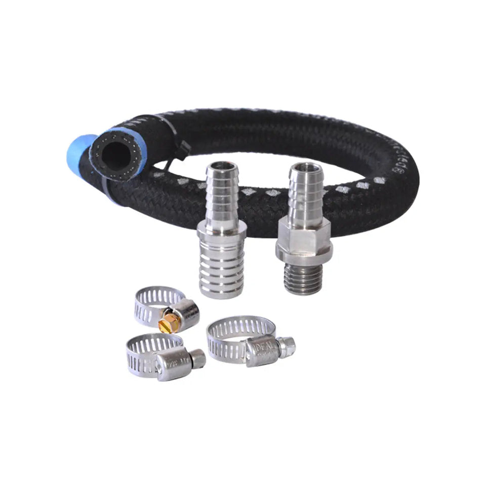 PPE CP3 Pump Fuel Feed Line Kit 3/8 inch with Fitting 2001-2010 GM 6.6L Durama