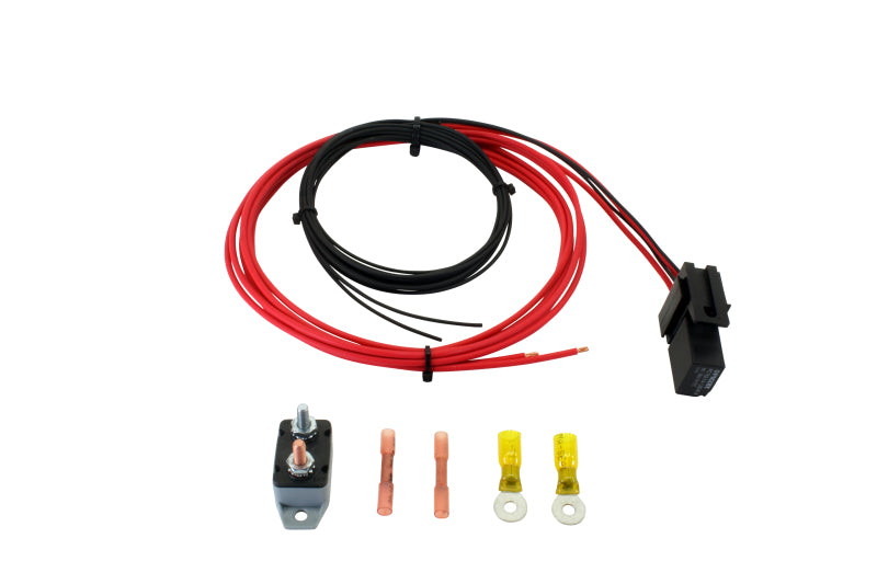 AEM 20 Amp Fuel Pump Relay Wiring Kit & Harness