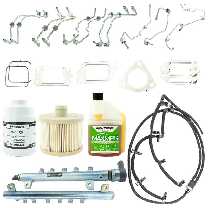 Industrial Injection 2011-2016 Duramax 6.6L LML Bosch Disaster Kit w/ CP3 Conversion w/ CP3
