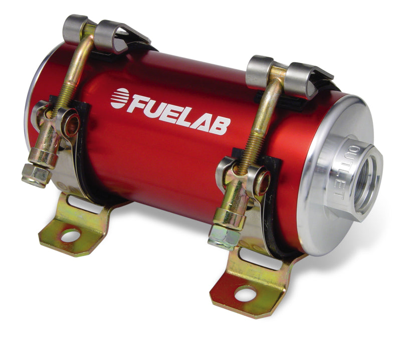 Fuelab Prodigy High Efficiency EFI In-Line Fuel Pump 1300 HP - Red